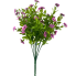 16" Clematis Spray - Fuchsia