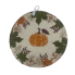 9" Set of 2 Trivet - Pumpkin Leaf