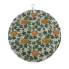 9" Set of 2 Trivet Pumpkin Pacth