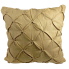 16" Diamond Tuck Camel Indoor Pillow
