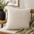 18" Diamond Tuck Ivory Indoor Pillow