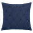 18" Diamond Tuck Navy Indoor Pillow