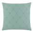 18" Diamond Tuck Seaglass Indoor Pillow