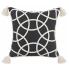 18" Lily Cement Geometric Accent Indoor Pillow