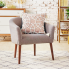 18" Lily Dune Geometric Accent Indoor Pillow