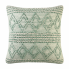 17" Textured Sage Diamond Indoor Pillow