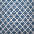 16" Bianca Navy Geometric Woven Indoor Pillow