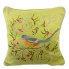 16" Embroidered Robin on Berry Twig Indoor Pillow