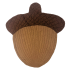 Acorn Shaped Placemat