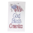 God Bless America Stitched Kitchen Towel