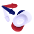 Kids Ice Cream Bowls- Set of 3