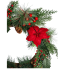 20" Holiday Poinsettia Wreath