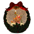 7.5" Lighted Snow Globe Wreath