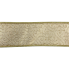 2.5" x 10yd Ivory/Gold Jacquard Ribbon