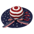 Stars and Stripes Sun Hat