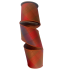 4" x 10yd Autumn Plaid Deluxe Dupioni Ribbon