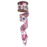 2.5" x 10yd Multi-Colored Glitter Dots on Pink Ribbon