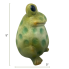 5" Speckled Frog Figurine