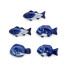 Fish Chopstick Rests - Set of 5