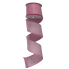 2.5" x 10yd Light Pink Embossed Ribbon