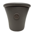 12"x13" Polystone Planter-Black