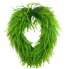 26" UV Bead Grass Oval Wreath