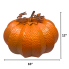 Large Metal Harvest Pumpkin