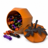 Harvest Metal Pumpkin w/ Lid Set