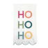 Ho Ho Ho Stitched Tea Towel