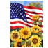American Sunflowers Garden Flag