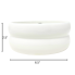 2.5" Bubble Pet Bowl - White