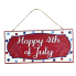 Happy 4th of July Wall Sign