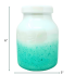 6" Glass Sea Salt Green Vase