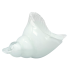 Clear/White Glass Shell Figurine