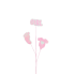 25" Glitter Baby Girl Onesie Spray - Pink