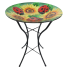 Ladybugs & Sunflowers Bird Bath