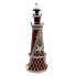 13" x 6" Star Fish Lighthouse- Red