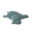 Ceramic Sea Turtle Figurine - Light Blue