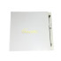 Guest Book- White with Gold Lettering & Pen