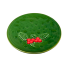 7.5" Ceramic Holly Berry Plate