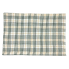 19" x 13" Green & Gold Plaid Placemat