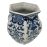 6.5" Octagonal Chinoiserie Cachepot