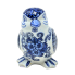 5.5" Blue & White Chinoiserie Bird