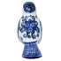 5.5" Blue & White Chinoiserie Bird
