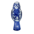5.5" Downward Facing Blue & White Chinoiserie Bird