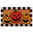 Jack-O-Lanterns Coir Mat