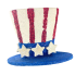 25" USA Top Hat Spray