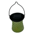 5" Solar Lantern with 26" Post- Green