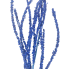 37" Swirled Beaded Spray - Dark Blue