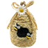 8" Woven Bee Hive Decor
